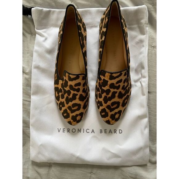 NEW Veronica Beard Brown Griffin
2 Leopard Print Loafer sz 5M - Picture 6 of 9